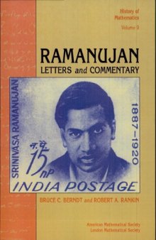 Ramanujan: Letters and Commentary