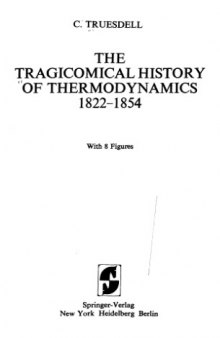 The tragicomical history of thermodynamics, 1822-1854