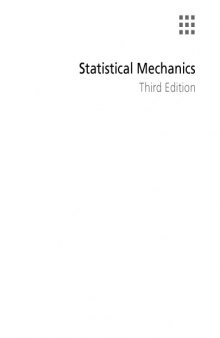 Statistical Mechanics, Third Edition