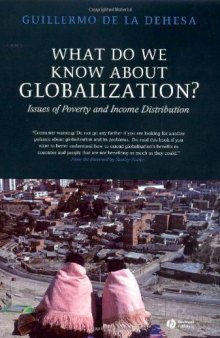 What do we know about globalization?: issues of poverty and income distribution