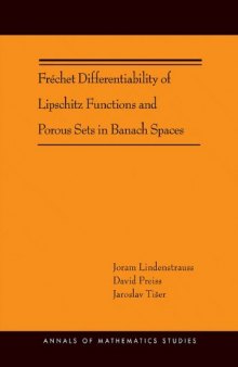 Fréchet Differentiability of Lipschitz Functions and Porous Sets in Banach Spaces