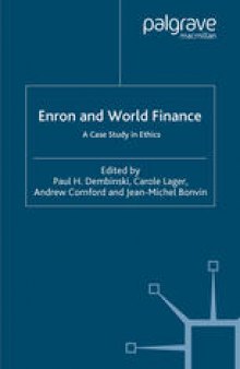 Enron and World Finance: A Case Study in Ethics