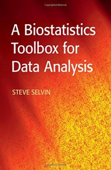 A Biostatistics Toolbox for Data Analysis