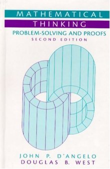 Mathematical thinking: problem-solving and proofs