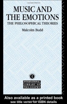 Music and the emotions: the philosophical theories