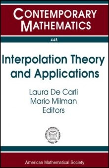 Interpolation Theory and Applications