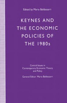 Keynes and the Economic Policies of the 1980s