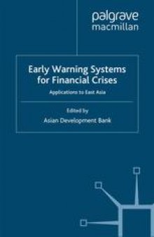 Early Warning Systems for Financial Crises: Applications to East Asia