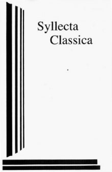 Syllecta Classica, Volume 8 (1997). Iamblichus: The Philosopher