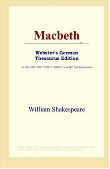 Macbeth (Webster's German Thesaurus Edition)