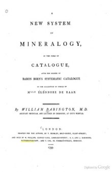 New System of Mineralogy