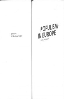 Populism in Europe