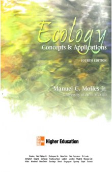 Ecology - Concepts and Applns