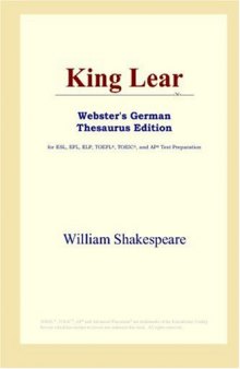 King Lear (Webster's German Thesaurus Edition)