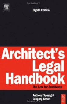 Architect's Legal Handbook, Eighth Edition