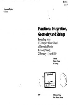Functional integration, geometry, and strings
