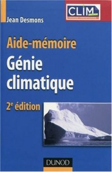 Génie climatique 2e édition