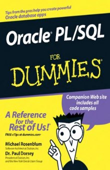 Oracle PL\SQL For Dummies