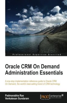 Oracle CRM On Demand 2012 Administration Essentials