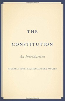The Constitution: An Introduction