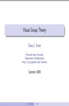 Visual group theory (class notes)