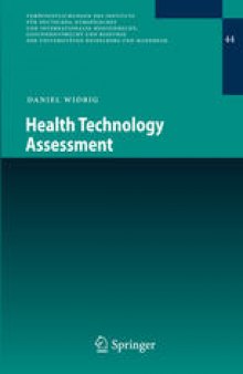 Health Technology Assessment