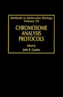 Chromosome Analysis Protocols