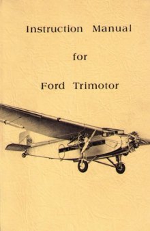 Instruction manual for Ford Trimotor : 1929