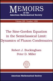 The sine-Gordon equation in the semiclassical limit: dynamics of fluxon condensates