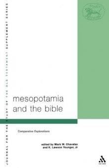 Mesopotamia and the Bible (Journal for the Study of the Old Testament)