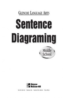 Sentence Diagramming : Middle School 