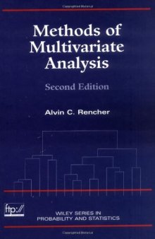Methods of Multivariate Analysis, Second Edition (Wiley Series in Probability and Statistics) 