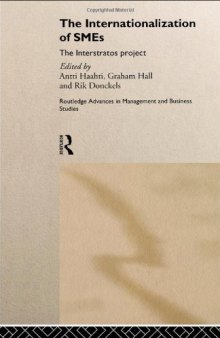 The Internationalization of Small to Medium Enterprises: The Interstratos Project (Routledge Advances in Management and Business Studies, 8)