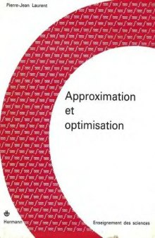 Approximation et optimisation