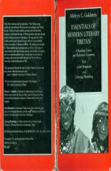 Essentials of Modern Literary Tibetan. A Reading Course and Reference Grammar
