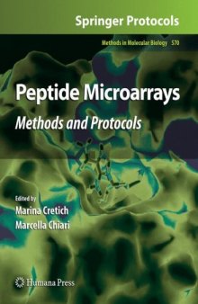 Peptide Microarrays: Methods and Protocols