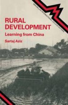 Rural Development: Learning from China