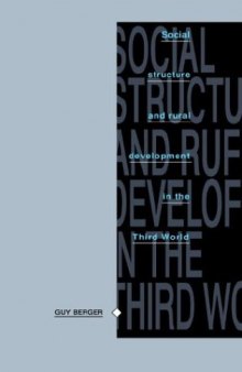 Social Structure and Rural Development in the Third World