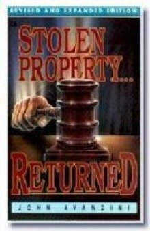 Stolen property returned : your personal restoration mandate