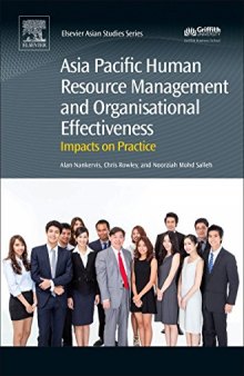 Asia Pacific Human Resource Management and Organisational Effectiveness. Impacts on Practice