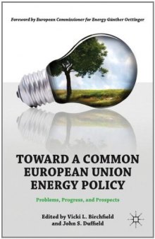Toward a Common European Union Energy Policy: Problems, Progress, and Prospects 
