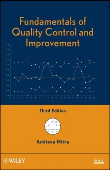 Fundamentals of Quality Control and Improvement, Third Edition