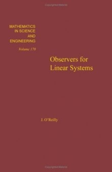 Observers for Linear Systems