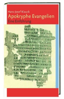 Apokryphe Evangelien. Eine Einführung (3. Aufl.) 