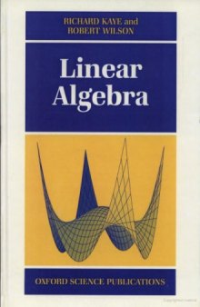 Linear Algebra (Oxford Science Publications)