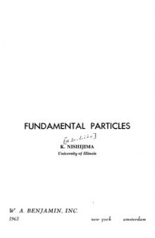 Fundamental particles