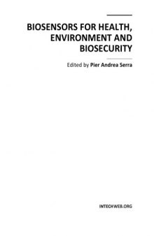 Biosensors for Health, Environment and Biosecurity