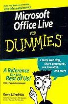 Microsoft Office Live for dummies