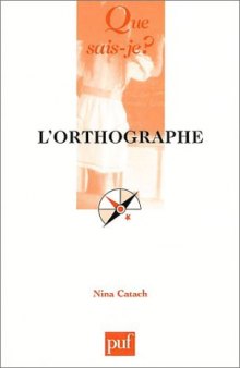 L'orthographe, 9e edition