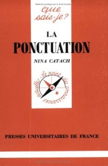 La ponctuation, 2e edition